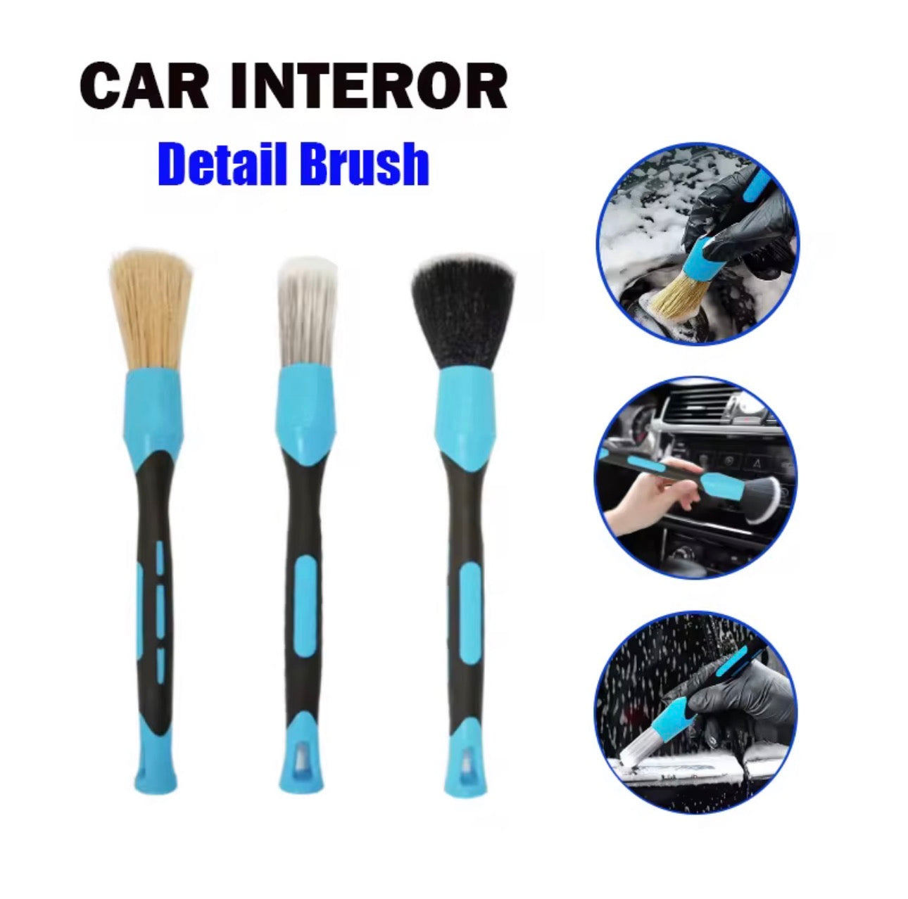 BLK Detail Brushes
