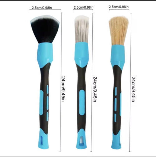 BLK Detail Brushes